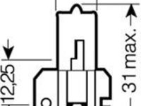 Bec, far principal Citroen CX Mk II, ALFA ROMEO 90 (162), Citroen BX (XB-_) - OSRAM 64173