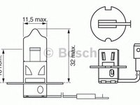 Bec far principal H3 24V/70W LIGHT - Cod intern: W20268548 - LIVRARE DIN STOC in 24 ore!!! - ATENTIE! Acest produs nu este returnabil!