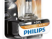 Bec far principal H4 12V/60/55 +30% VISION P43T-38 - OEM-PHILIPS: 12342PRB1|PH12342PRB1 - W02288438 - LIVRARE DIN STOC in 24 ore!!! - ATENTIE! Acest produs nu este returnabil!