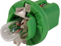 Bec General Electric GE B8.5D 12V 2W Verde GE 5303 PS