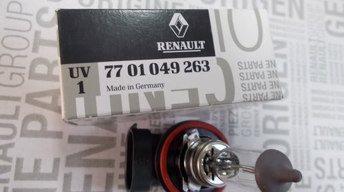 Bec H11 12 V 55W Original Renault 7701049263