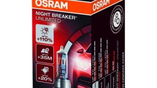 Bec h11 12v 55w Osram night breaker unlimited
