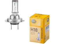 Bec H18 HELLA 12V, 65W, standard, PY26d-1, 8GH217337101, 1 buc.,