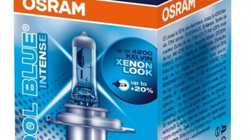 Bec H4 12V 60/55W P43t OSRAM COOL BLUE INTENS