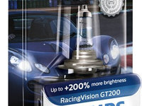 Bec H7 55W 12V RACING VISION GT200 (blister) PHILIPS 12972RGTB1