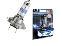 Bec H7 PHILIPS 99ZS402P, 12V, 55W, RacingVision GT200, cu pana 200% mai multa lumina, Px26d, ECE, 1 buc.