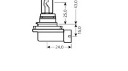 BEC H9 12V STANDARD - OSRAM - 64213