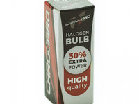 Bec halogen H1 55W, +30% intensitate - CARGUARD