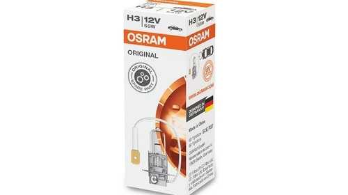 Bec halogen H3 12V/55W Osram Cod: 64151