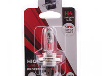 Bec halogen H4, 55W, +30% intensitate - CARGUARD