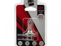 Bec halogen H7, 55W, +30% intensitate - CARGUARD