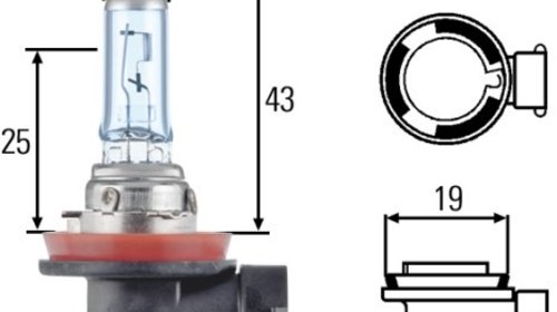 BEC HALOGEN POIECTOR CEATA BMW E39 PHILIPS H8