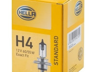 Bec Hella H4 P43T 12V 60/55W 8GJ 002 525-131