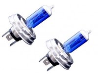 Bec imitatie xenon H4 P45 12V ( set 2 buc.) AL-TCT-3266