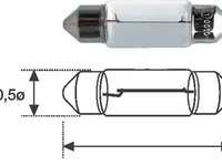 Bec incandescent (002051700000 MAGNETI MARELLI)