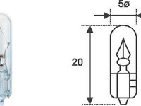 Bec incandescent (003721100000 MAGNETI MARELLI)