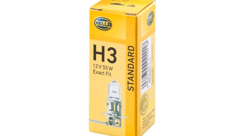 Bec incandescent HELLA Standard H3 12V 8GH 00