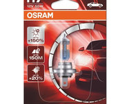 Bec incandescent, lumină de drum/de zi OSRAM Night Breaker Laser H7 12V 64210NL-01B