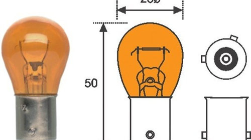 Bec incandescent MAGNETI MARELLI PY21W 12V 00