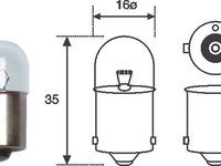 Bec incandescent MAGNETI MARELLI R10W 12V 004008100000