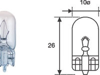 Bec incandescent MAGNETI MARELLI W3W 12V 003821100000