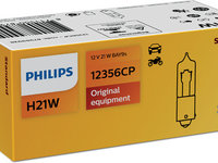 Bec incandescent PHILIPS Standard H21W 12V 12356CP