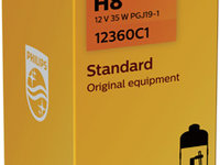 Bec incandescent PHILIPS Standard H8 12V 12360C1