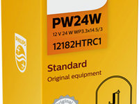 Bec incandescent PHILIPS Standard PW24W 12V 12182HTRC1