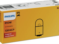 Bec incandescent PHILIPS Standard R10W 12V 12814CP