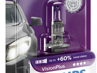Bec incandescent PHILIPS Vision Plus H1 12V 12258VPB1