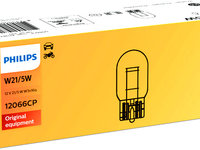 Bec incandescent PHILIPS W21/5W 12V 12066CP