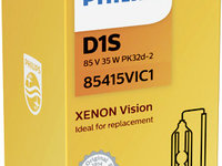 Bec incandescent PHILIPS Xenon Vision D1S 85V 85415VIC1