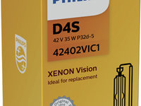 Bec incandescent PHILIPS Xenon Vision D4S 42V 42402VIC1