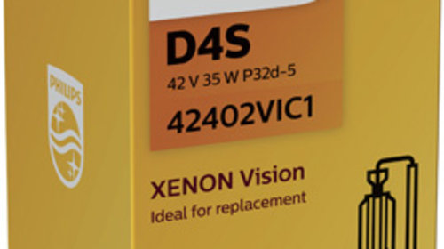 Bec incandescent PHILIPS Xenon Vision D4S 42V