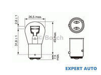 Bec lampa frana / lampa spate BMW 3 cupe (E46) 1999-2006 #2 1122