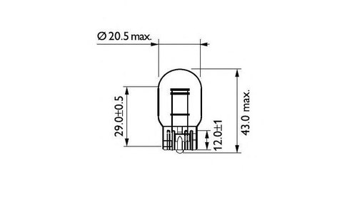 Bec lampa frana / lampa spate Daihatsu MATERI