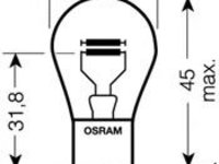 Bec, lampa frana / lampa spate FORD B-MAX Van (2012 - 2016) Osram 7538LDR