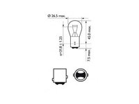 Bec lampa frana / lampa spate Ford GRAND C-MAX (DXA/CB7, DXA/CEU) 2010-2016 #2 12495CP