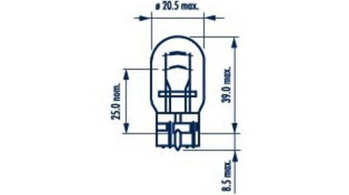 Bec, lampa frana / lampa spate HONDA CR-V III