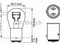 Bec, lampa frana / lampa spate MERCEDES-BENZ M-CLASS (W163) (1998 - 2005) BOSCH 1 987 302 215