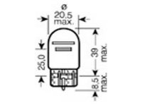 Bec lampa frana / lampa spate Nissan MAXIMA QX (A32) 1994-2000 #3 7515