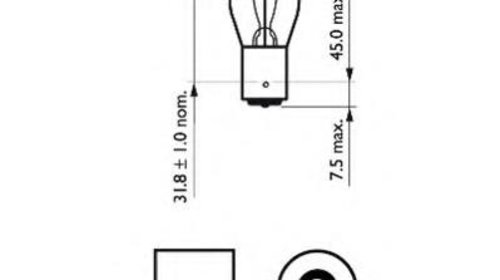 Bec, lampa frana / lampa spate SAAB 9-3 Cabri
