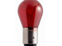 Bec lampa frana PR21/5W 12V/21/5W BAW15D DOUBLE LIGHT (FORD, OPEL, CITROEN, SAAB) - OEM-PHILIPS: 12495CP|PH12495CP - W02077531 - LIVRARE DIN STOC in 24 ore!!! - ATENTIE! Acest produs nu este returnabil!