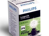 Bec lampa mers inapoi PS19W 12V/19W PG20/1 PHILIPS LONGLIFE PHILIPS - Cod intern: W20062209 - LIVRARE DIN STOC in 24 ore!!! - ATENTIE! Acest produs nu este returnabil!