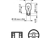 Bec lampa spate W16W 12V/16W (sticla) W2,1X9,5D - Cod intern: W20062211 - LIVRARE DIN STOC in 24 ore!!! - ATENTIE! Acest produs nu este returnabil!