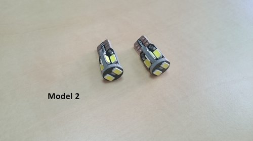 Bec LED auto cu canbus T10 W5W - mai multe modele
