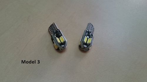 Bec LED auto cu canbus T10 W5W - mai multe modele