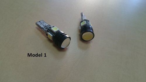Bec LED auto cu canbus T10 W5W - mai multe mo
