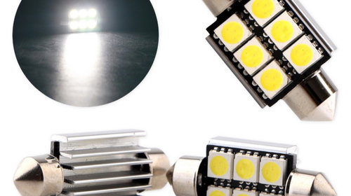 Bec Led CanBus Sofit 6 SMD 11 X 39 12V 060217