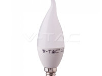 Bec LED Cip SAMSUNG 5.5W E14 Plastic Lumanare flacara 4000K AL-060721-17